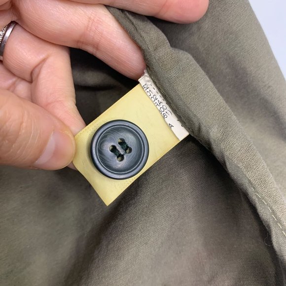 ZARA Studded Distressed Camouflage Military Jacket Sz XS - Picture 11 of 11